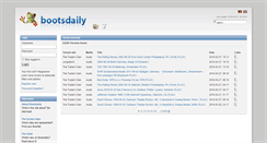 Desktop Screenshot of bootsdaily.com